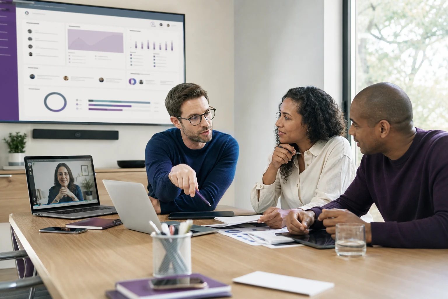 Équipe accompagnée dans sa transformation numérique